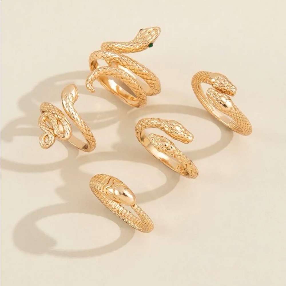 Snake Ring Set - Picture 5 of 7